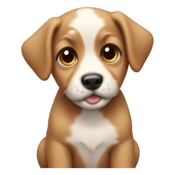 Small puppy sticker