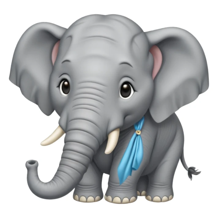 Tina the elephant sticker