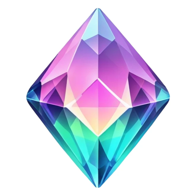 Neon Crystal sticker