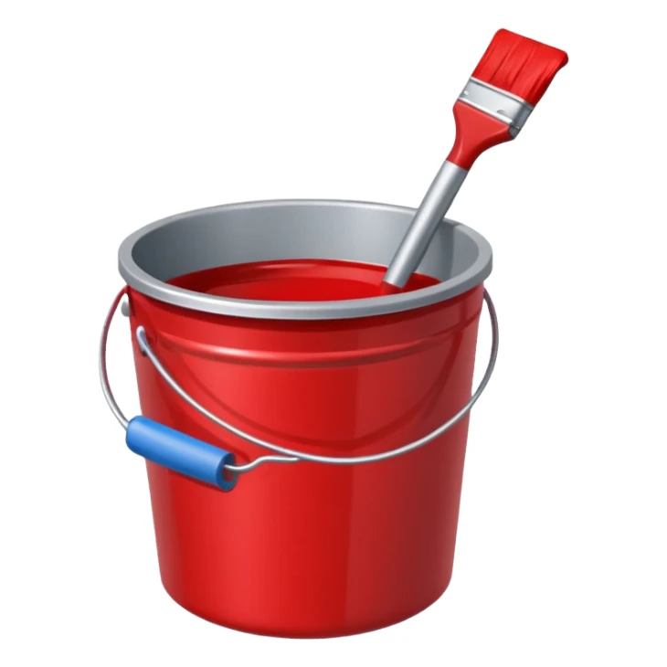 paint bucket sticker