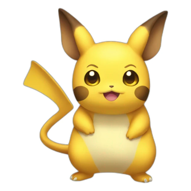 Raichu fat sticker