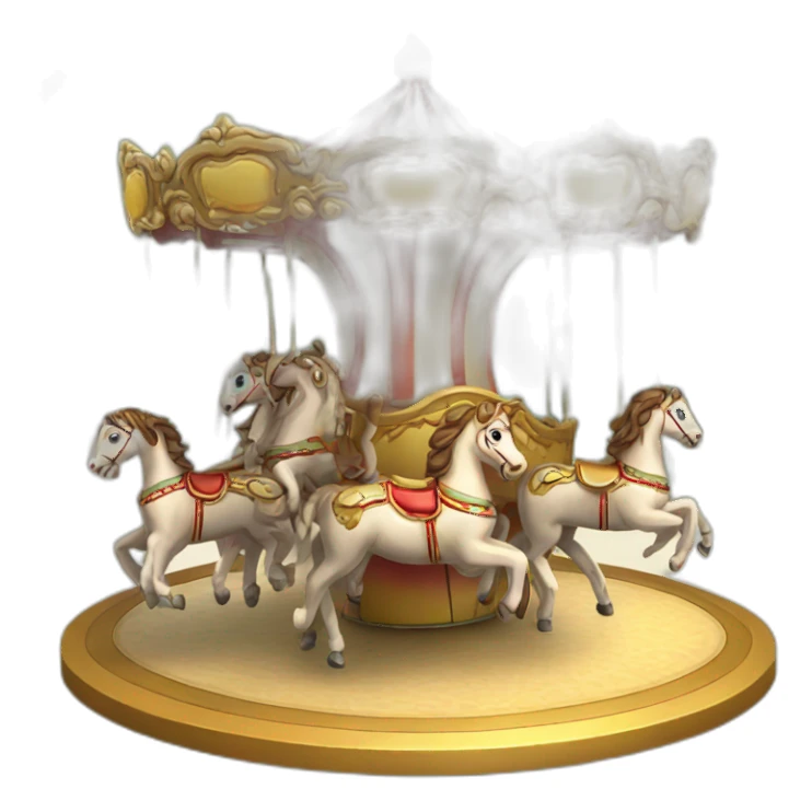 merry-go-round sticker