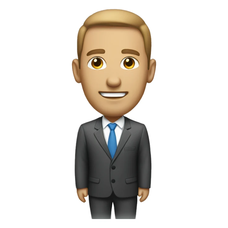 startup ceo man sticker