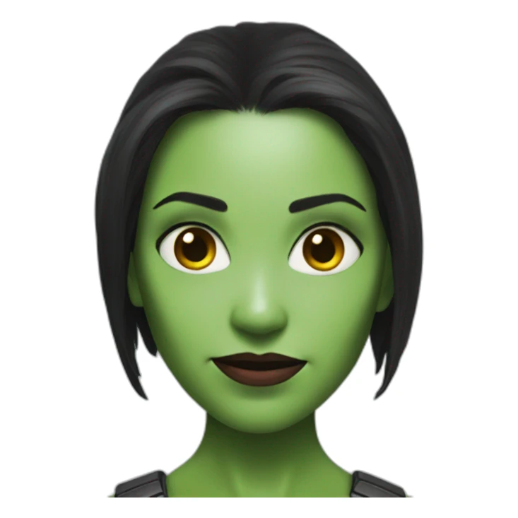 Gamora head sticker