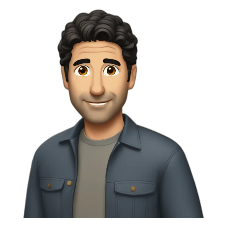 ross geller sticker