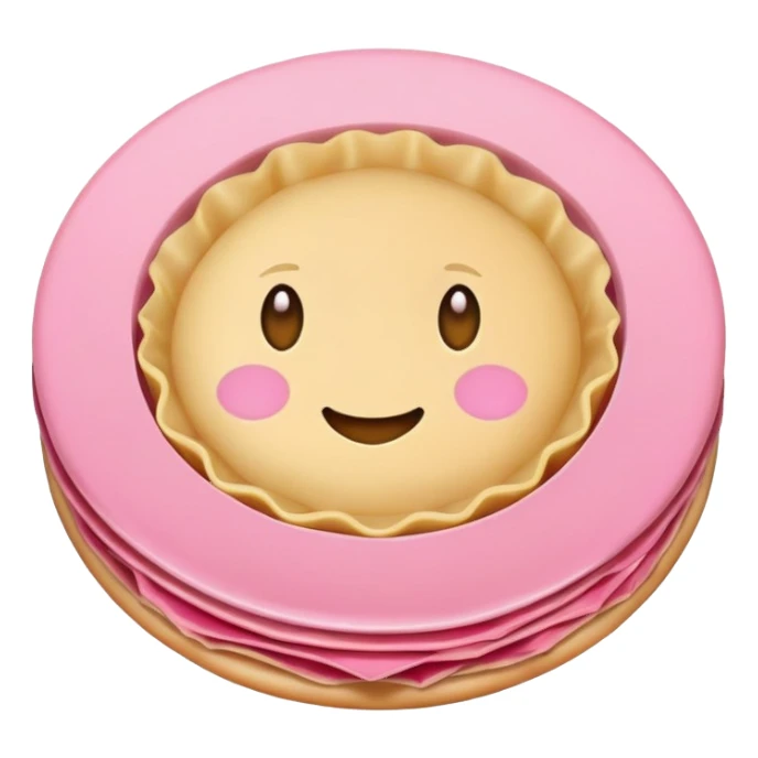 Pink ravioli  sticker