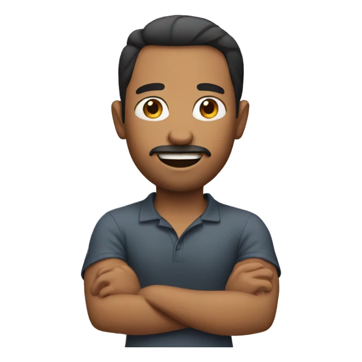 man with ring sticker