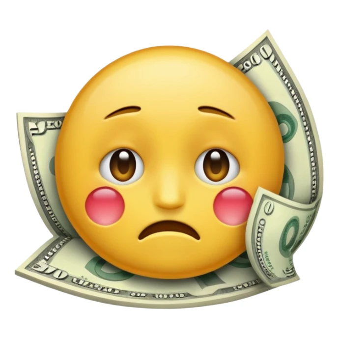 cry money sticker