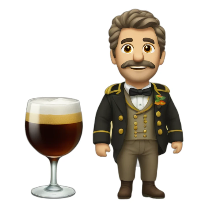 fernet viajero sticker