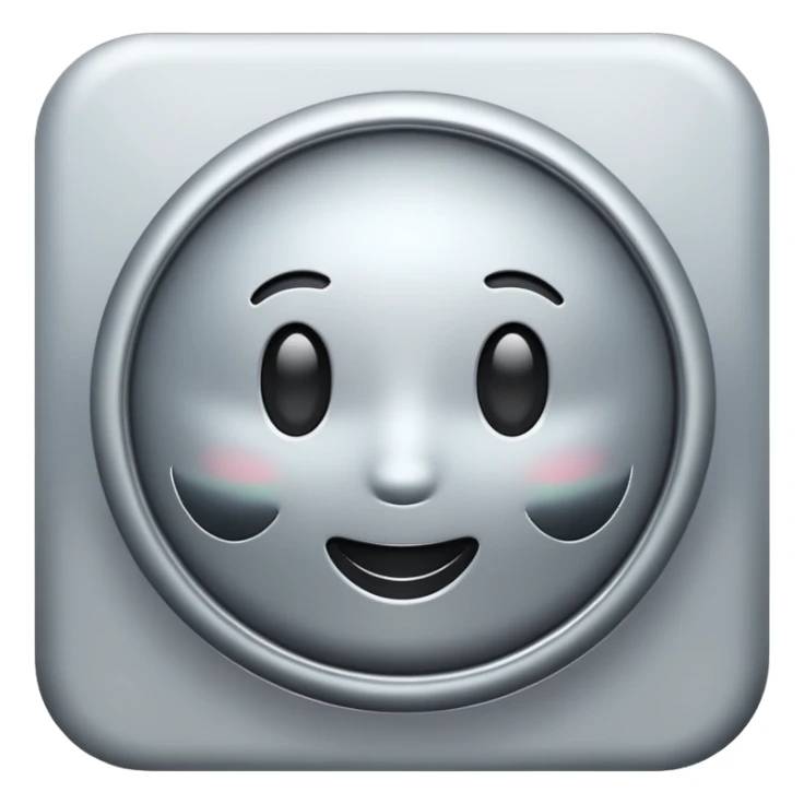 play icon, glossy, rounded, modern style sticker