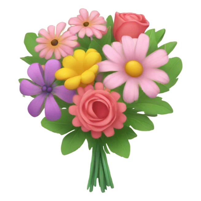 flower bouquet sticker