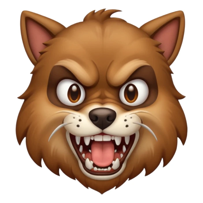 angry dog sticker