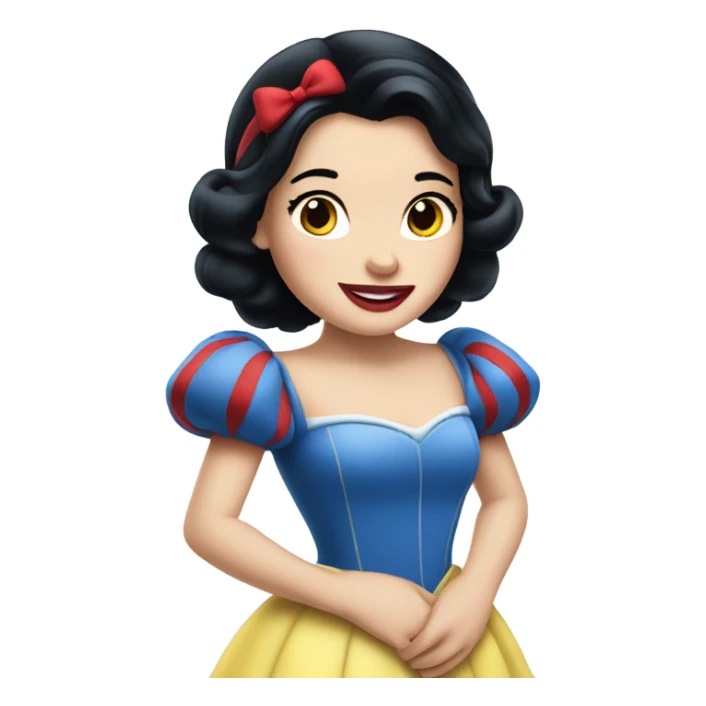 Snow White Disney princess sticker