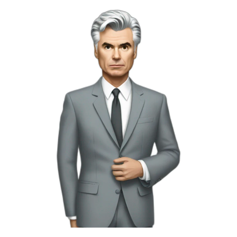 David byrne big suit sticker