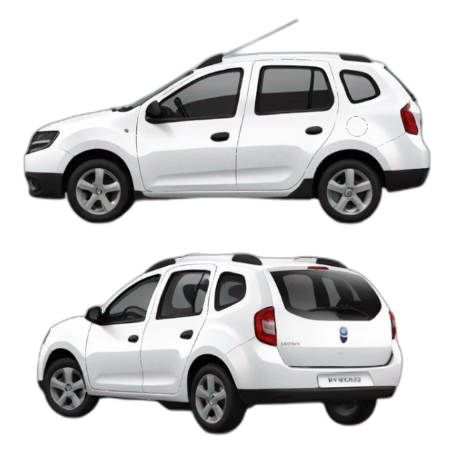 Dacia-logan 2-white sticker