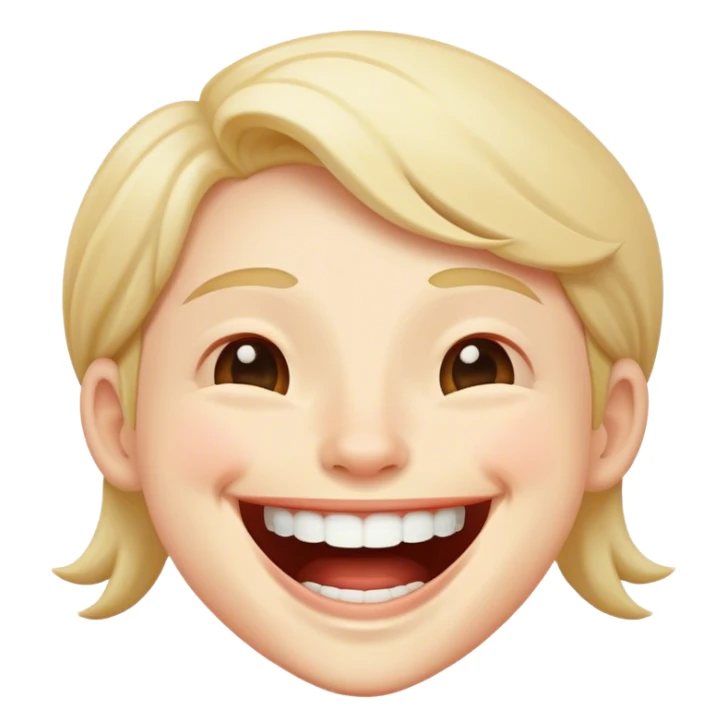 Laughing emoji sticker