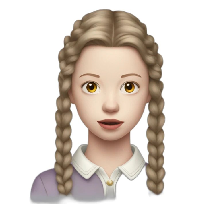 mia goth as pearl sticker