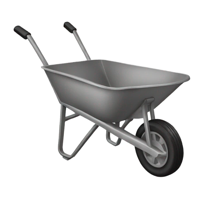 wheelbarrow sticker