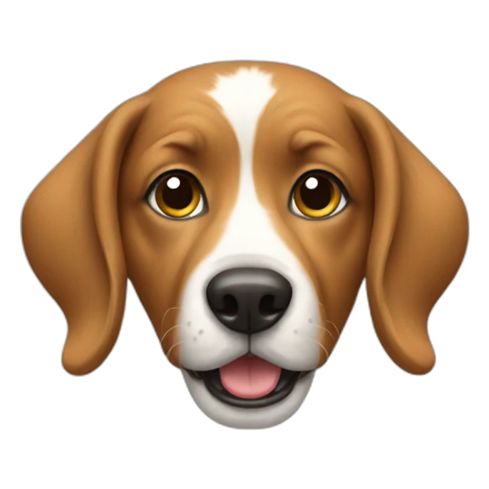 designer dog sticker