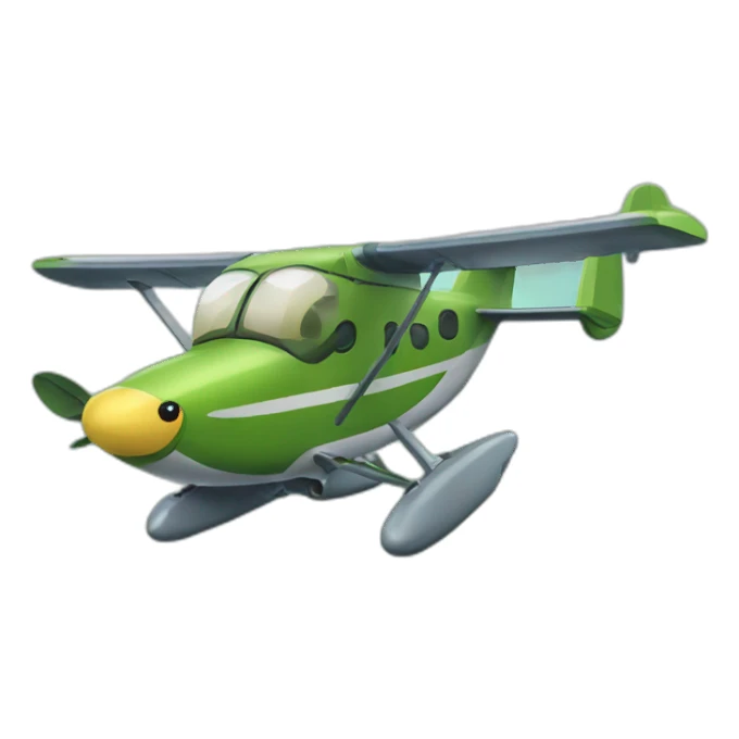 seaplane amphibian sticker