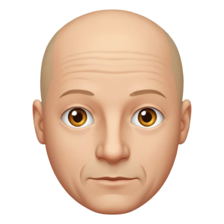 a bald man, Eli Ben-Sasson sticker