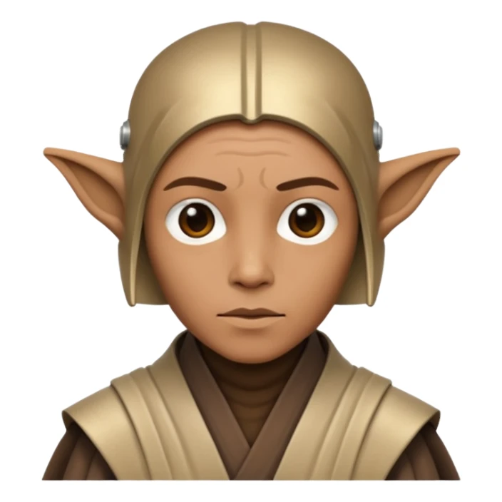 An artifically intelligente Jedi sticker