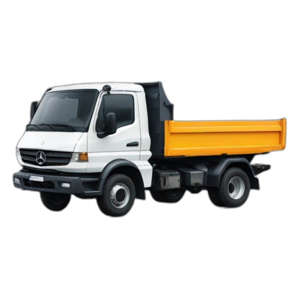 mercedes vario kipper sticker