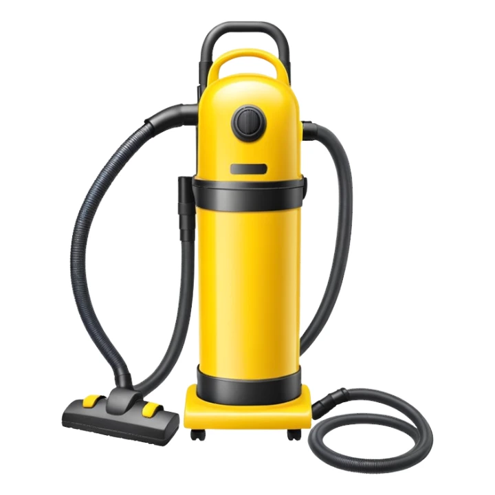 yellow vacuum sticker