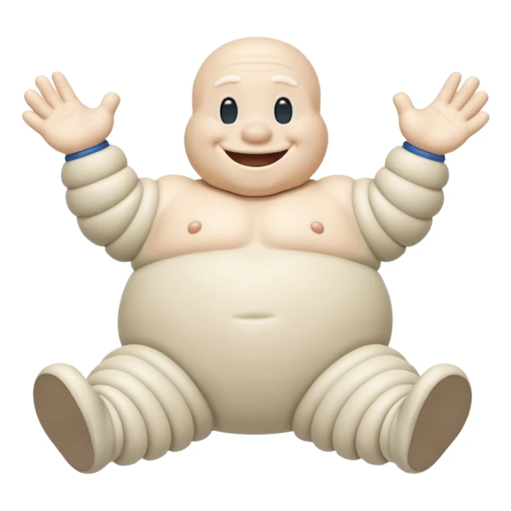 michelin mascot sticker