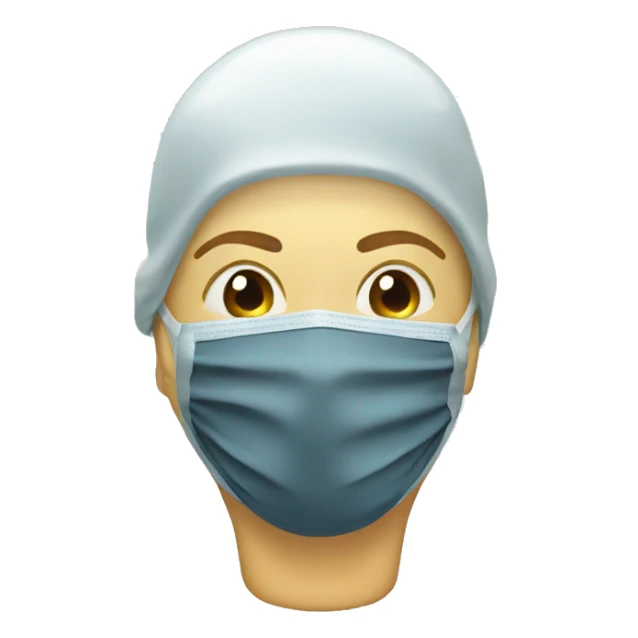 Radiotherapy thermoplastic mask  sticker
