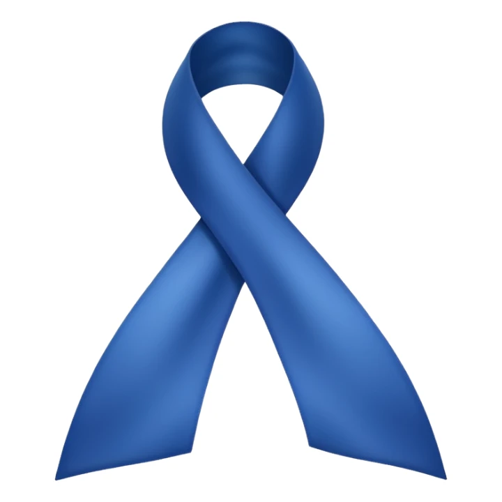 Laço de fita azul marinho  sticker