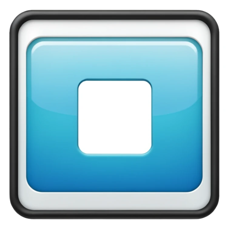 polaroid frame sans visage sticker