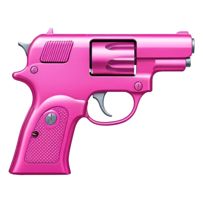 Pink pistol sticker
