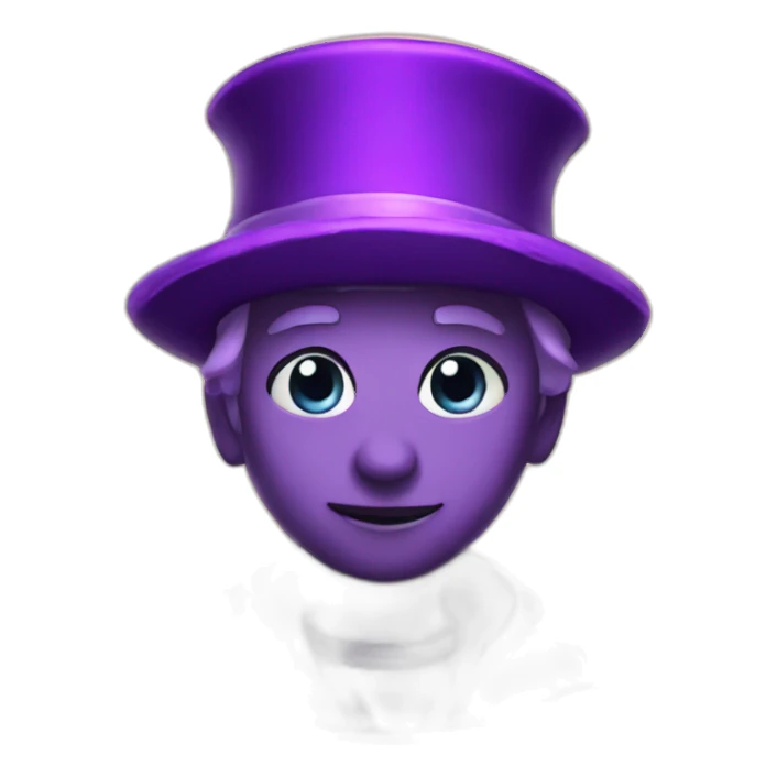 purple magic effects sticker