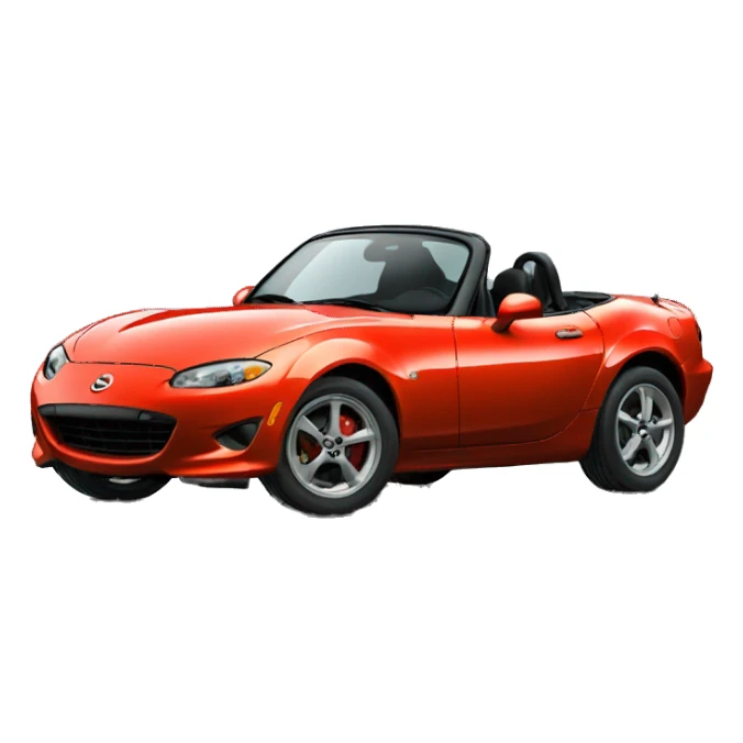 Miata doing something funny sticker