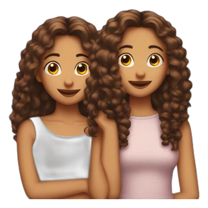 Three bestfriend sticker