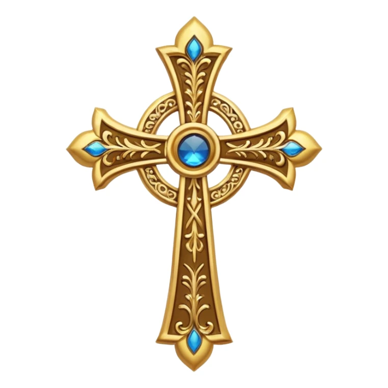 Maronite cross sticker