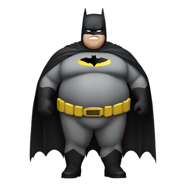 Fat Batman sticker