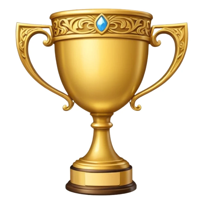 Winner's cup sticker