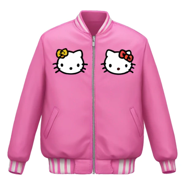 Hello kitty jacket  sticker
