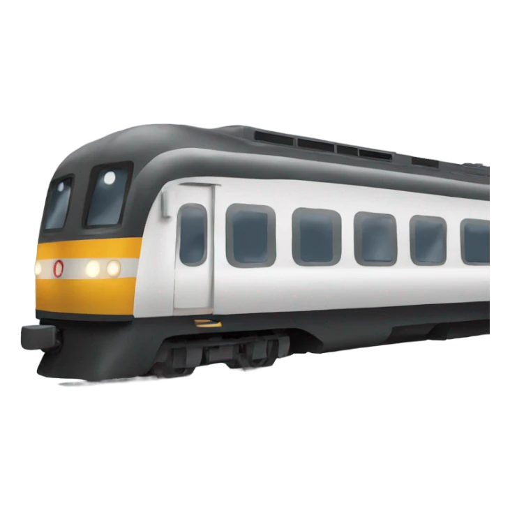 A train facing rightward  sticker