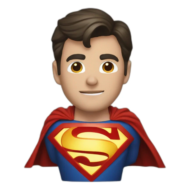 Toby McGuire as superman sticker