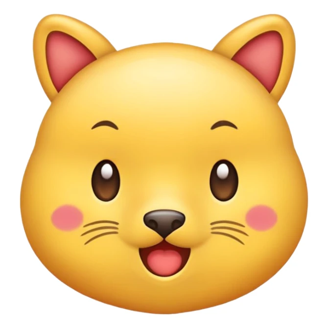 可愛動物的搞怪風格 sticker