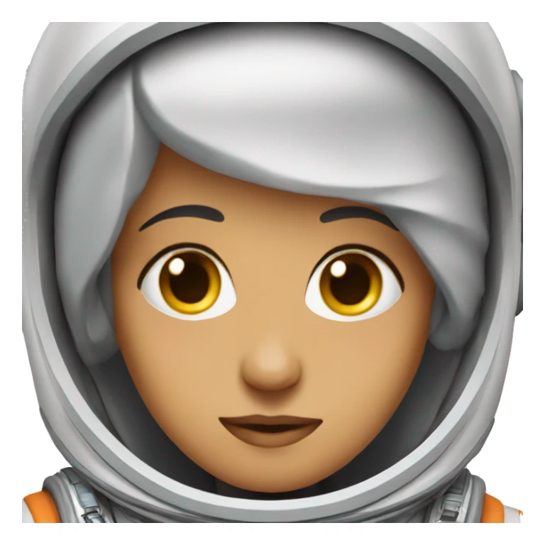 aya oturan astronot sticker