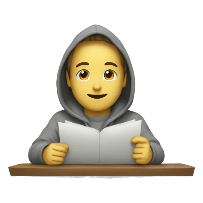 Writing jp in hoodi sticker