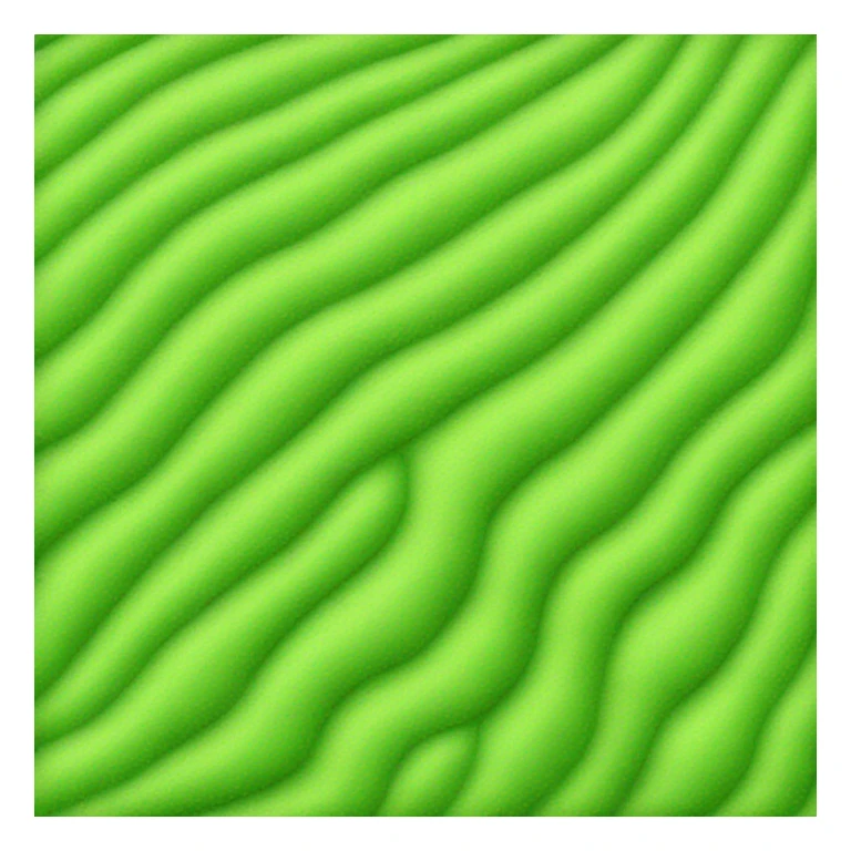 green flat square dish sponge sticker