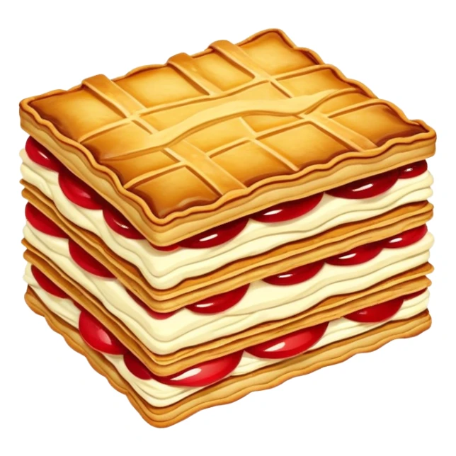 Millefeuille sticker