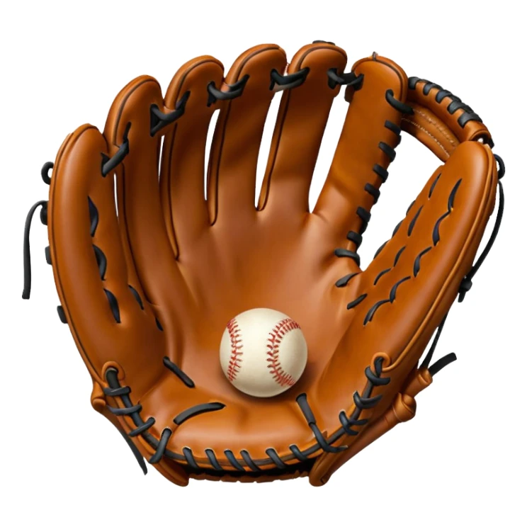 baseball gloves sticker
