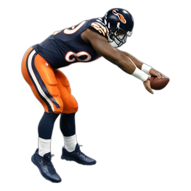 prime jay cutler leg pose sticker