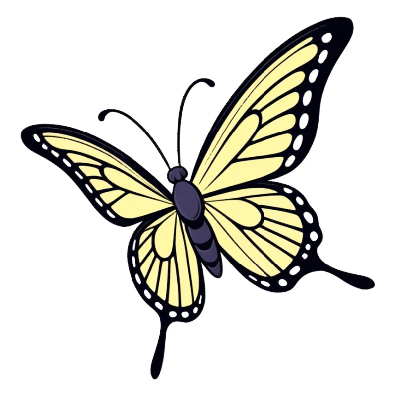 Butterfly  sticker